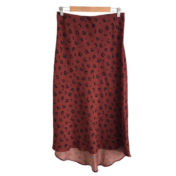 ED•IT•ED Animal Print Long Maxi Skirt - Picture 2 of 9